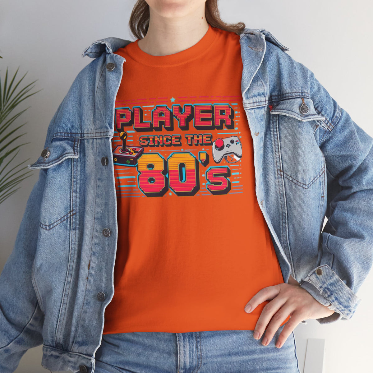 Unisex Heavy Cotton Tee, 80's game