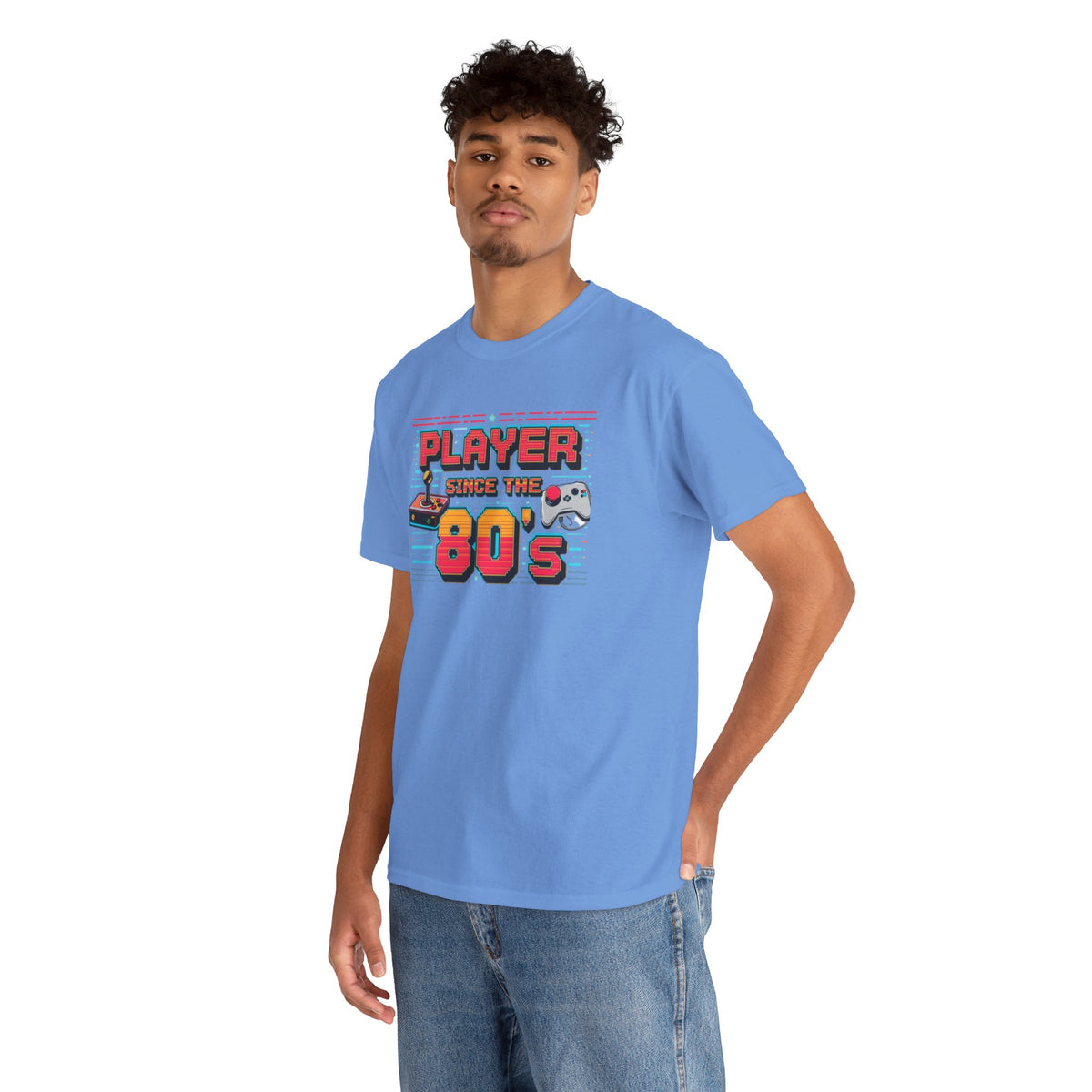 Unisex Heavy Cotton Tee, 80's game