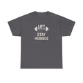 Unisex Heavy Cotton Tee, Gym quote