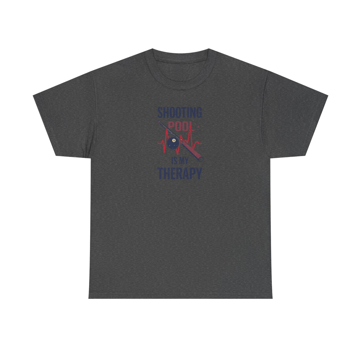 Unisex Heavy Cotton Tee, shooting pool