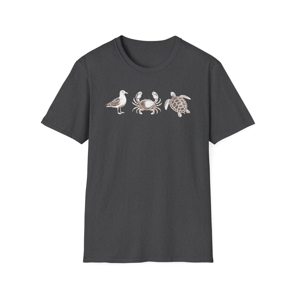 Unisex Softstyle T-Shirt, beach life