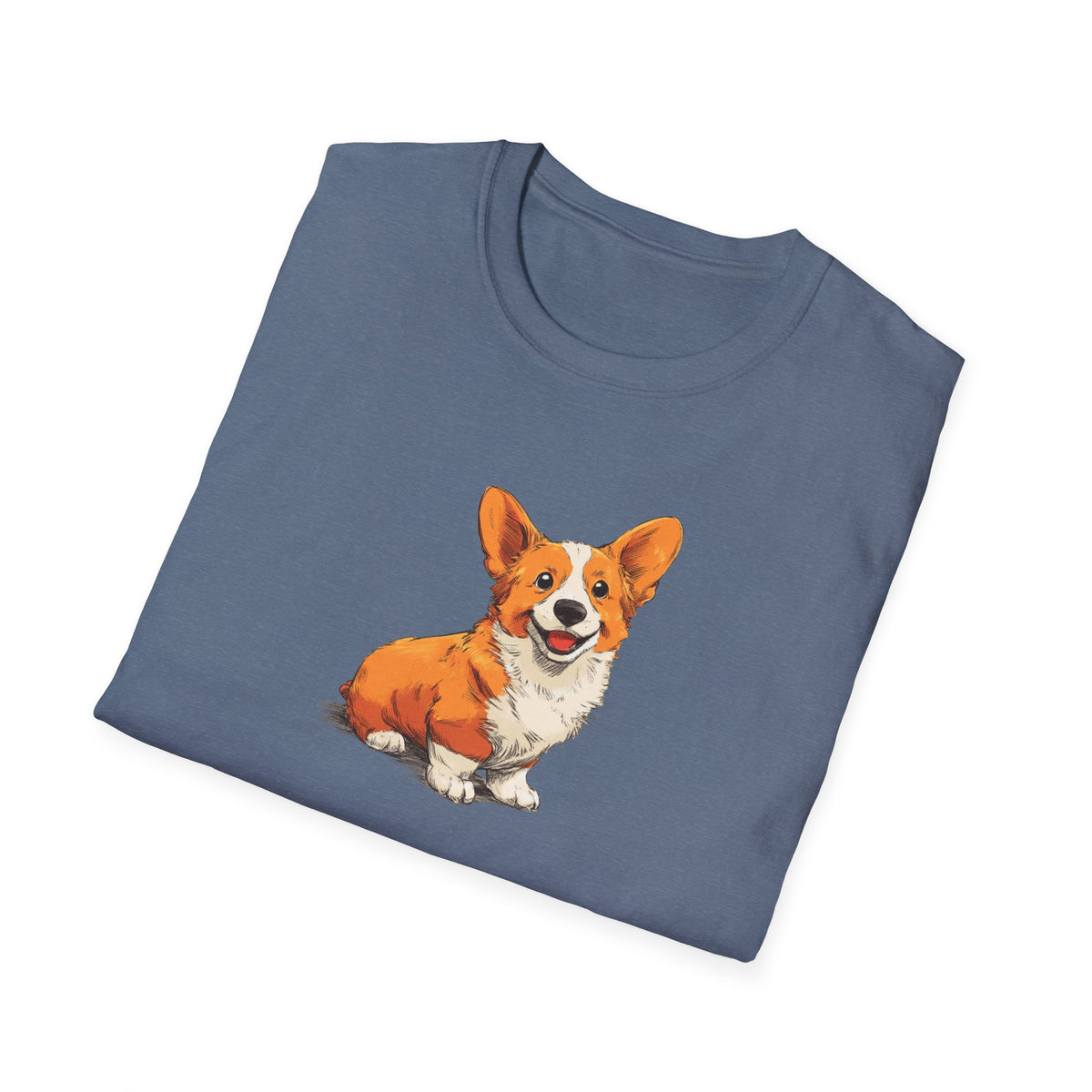 Unisex Softstyle T-Shirt, Corgi