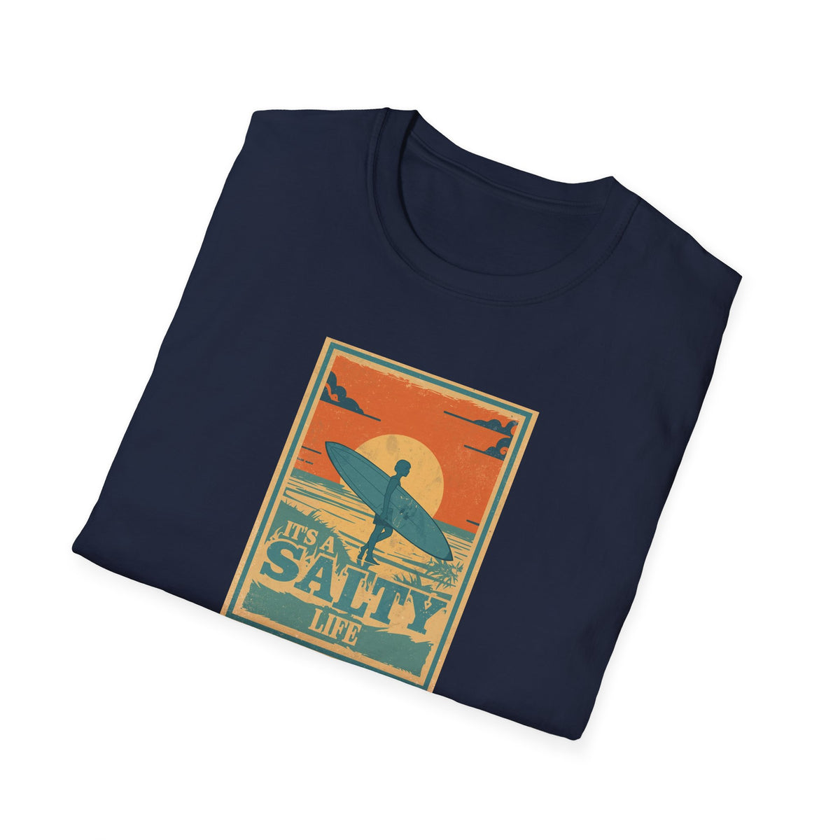 Unisex Softstyle T-Shirt, salty life shirt