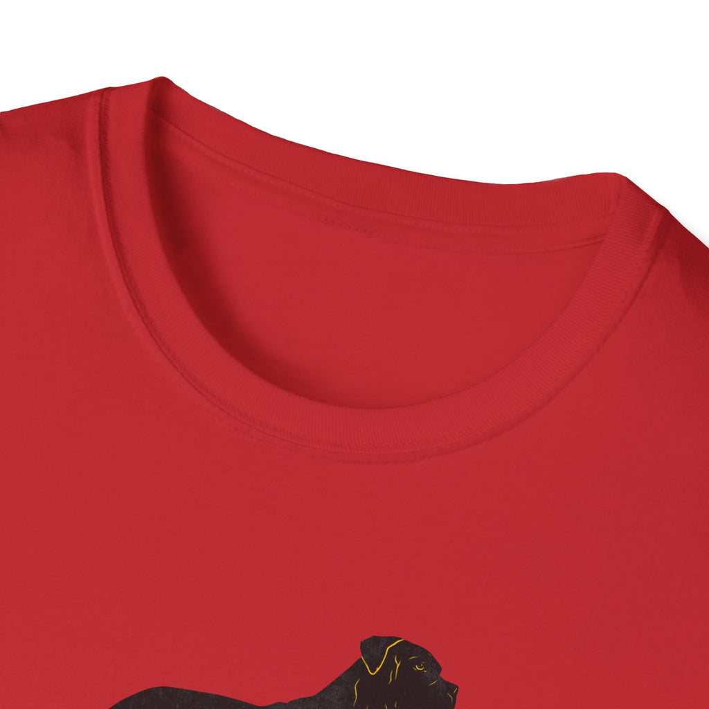 Unisex Softstyle T-Shirt, Portrait  of Dog