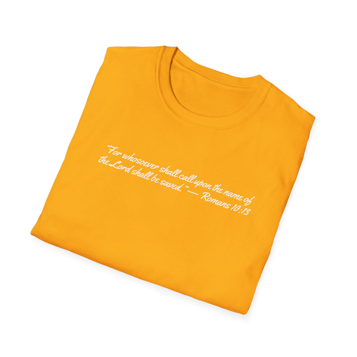 Unisex Softstyle T-Shirt, Bible Verse