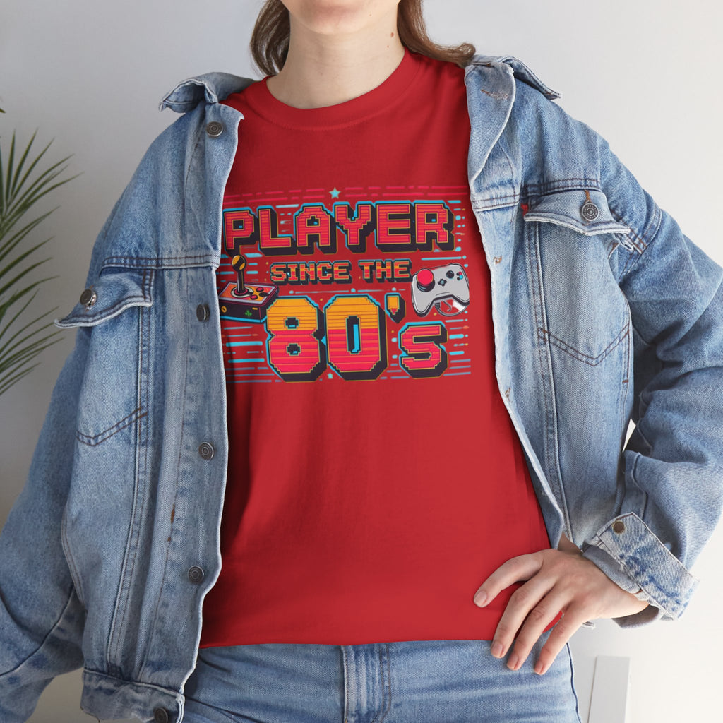 Unisex Heavy Cotton Tee, 80's game