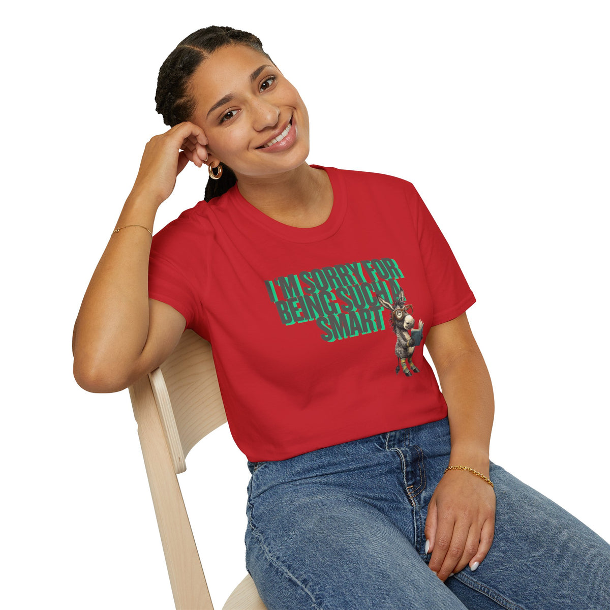 Unisex Softstyle T-Shirt, Smart Ass