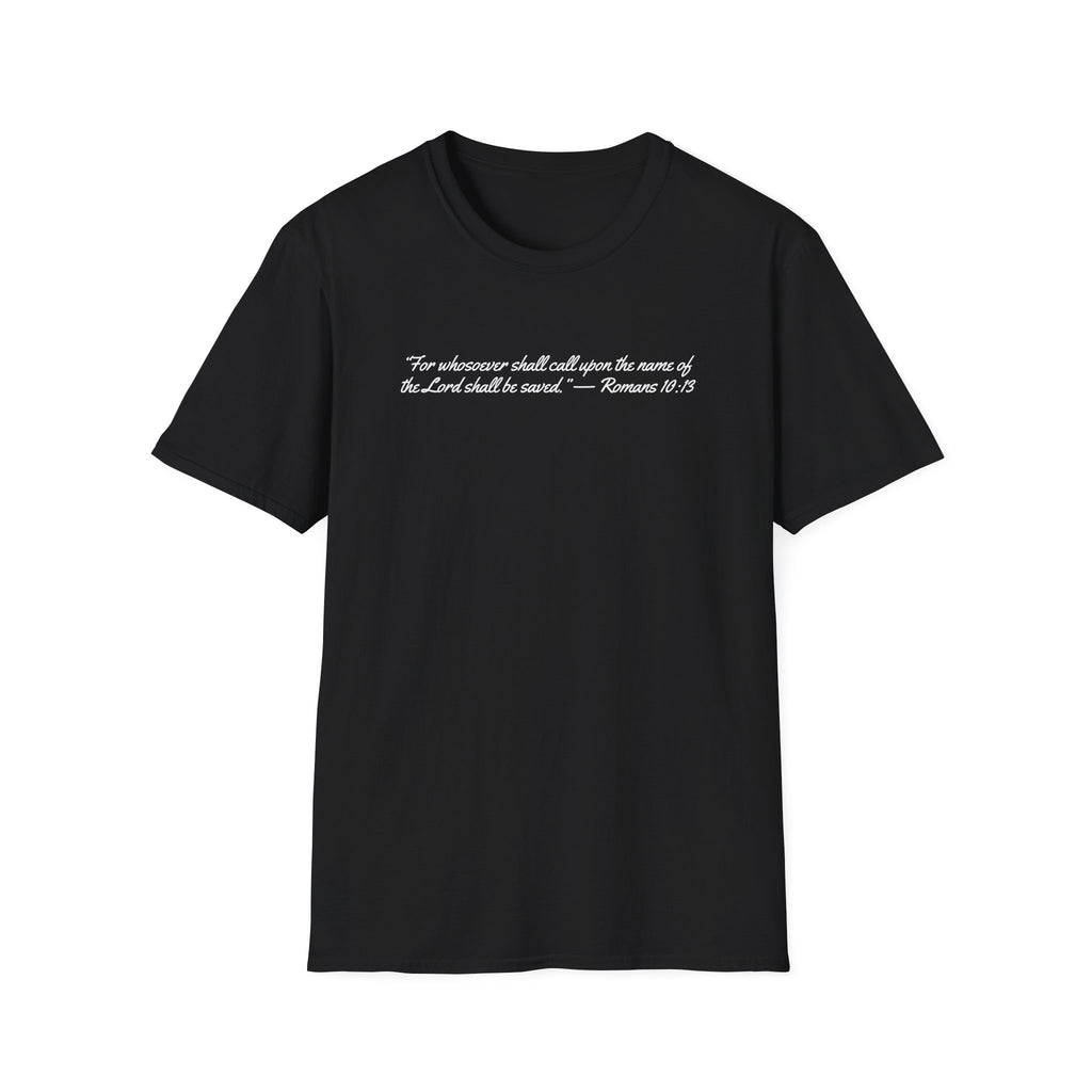 Unisex Softstyle T-Shirt, Bible Verse