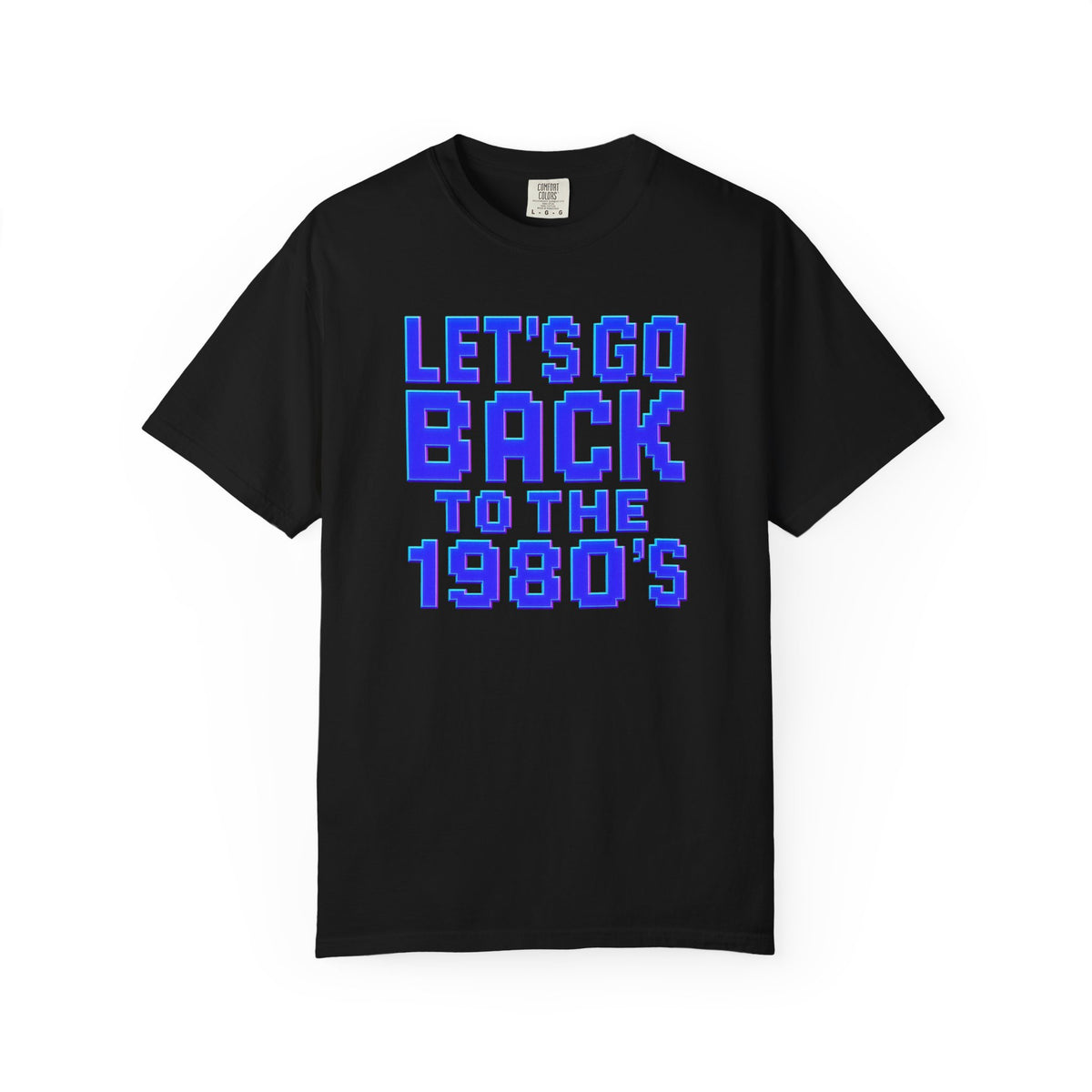Unisex Garment-Dyed T-shirt, 80's vibe shirt