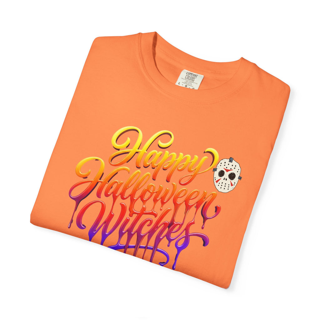 Unisex Garment-Dyed T-shirt, happy halloween shirt
