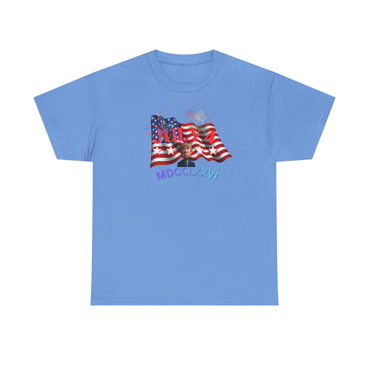 Unisex Heavy Cotton Tee, July 4 1776