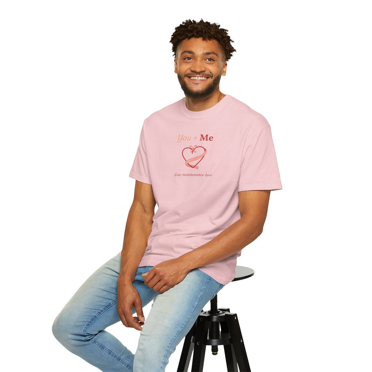 Unisex Garment-Dyed T-shirt, you And Me
