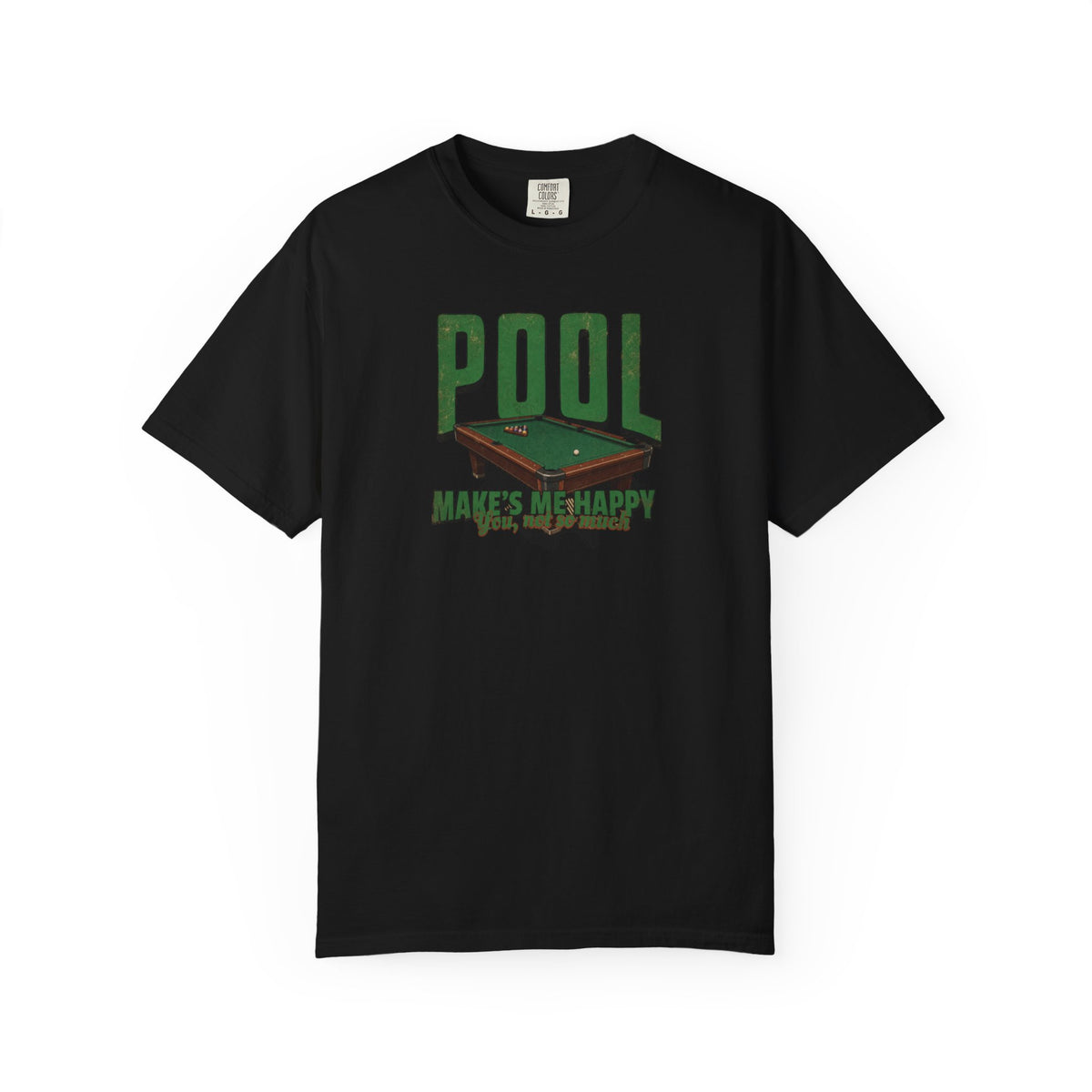 Unisex Garment-Dyed T-shirt, pool players shirt
