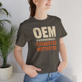 Unisex Jersey Short Sleeve Tee, OEM