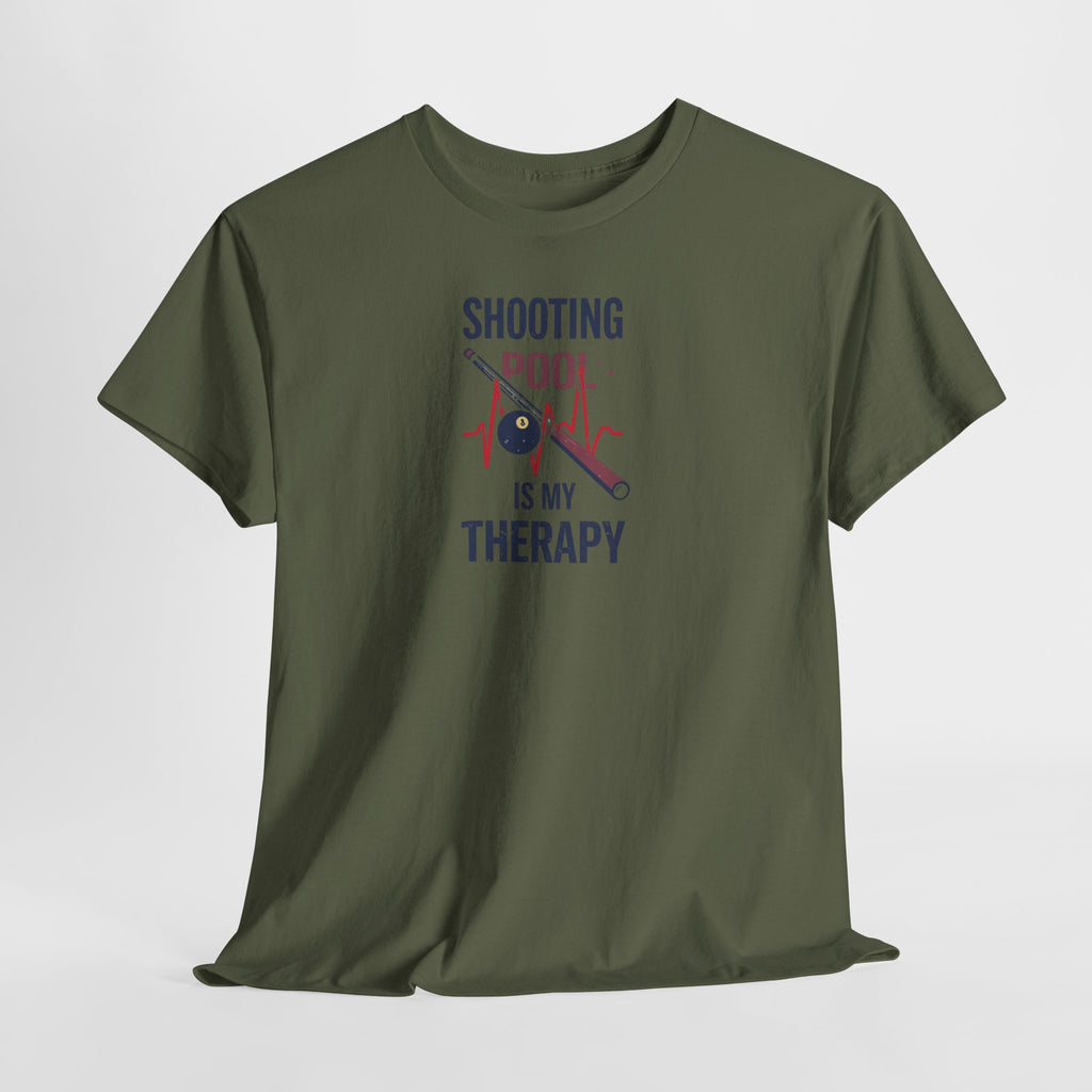 Unisex Heavy Cotton Tee, shooting pool