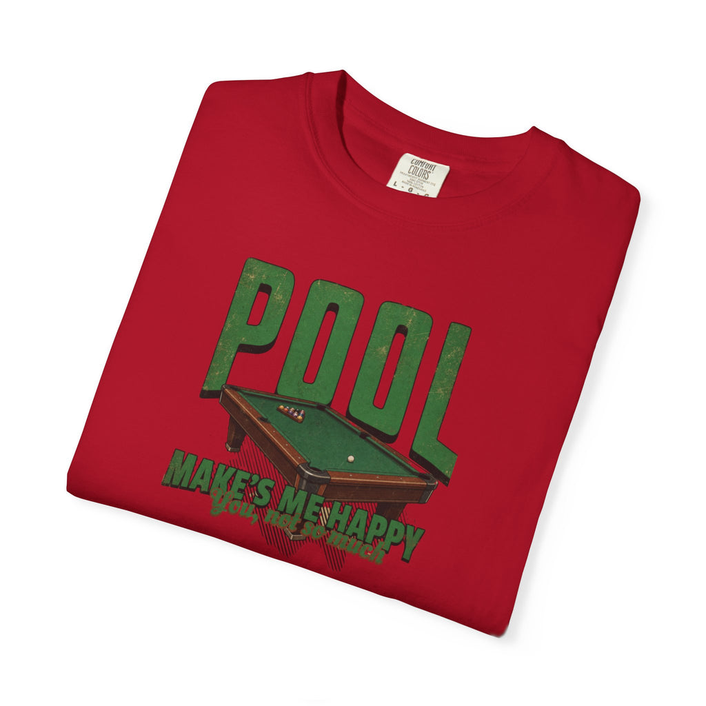 Unisex Garment-Dyed T-shirt, pool players shirt