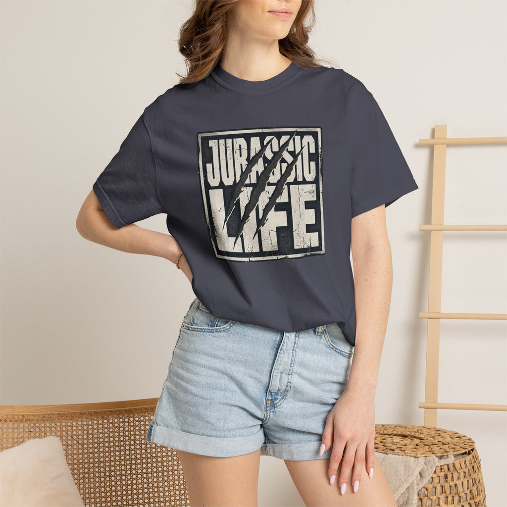 Unisex Garment-Dyed T-shirt, Jurassic life