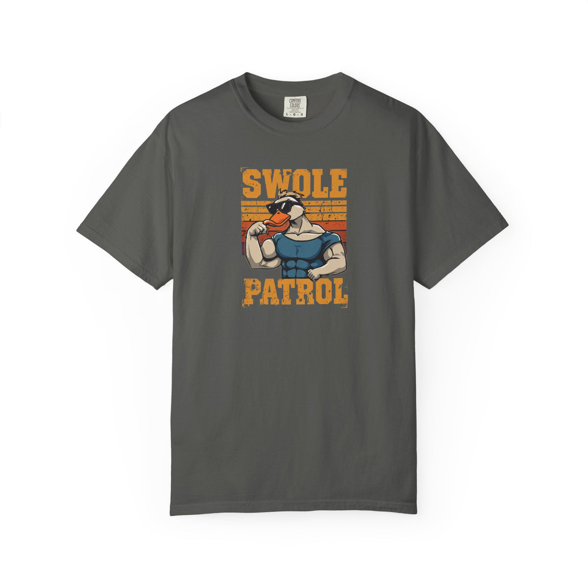 Unisex Garment-Dyed T-shirt, duck work out