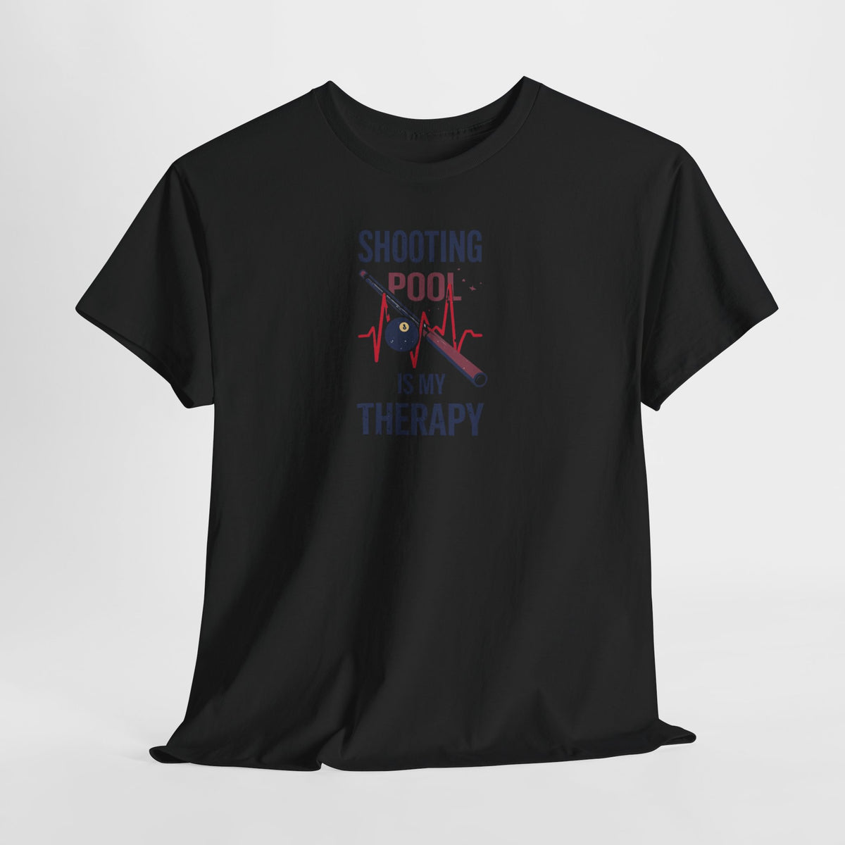 Unisex Heavy Cotton Tee, shooting pool