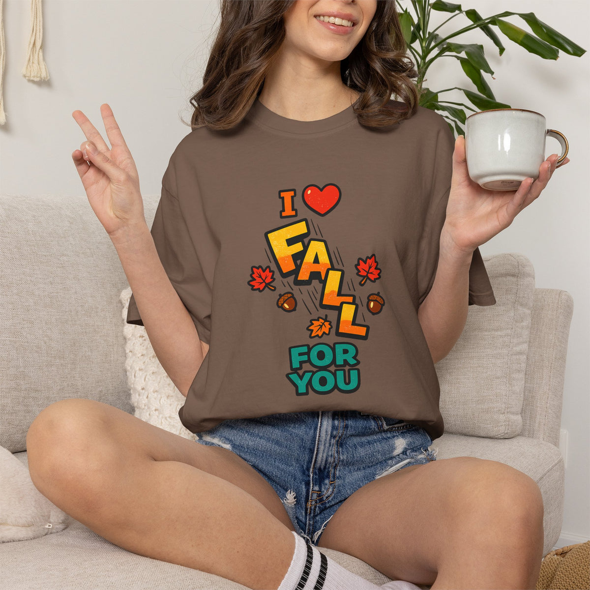Unisex Garment-Dyed T-shirt fall shirt