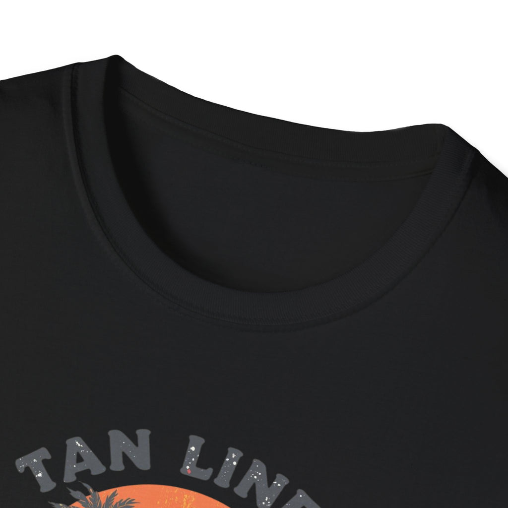Unisex Softstyle T-Shirt, tan lines good times