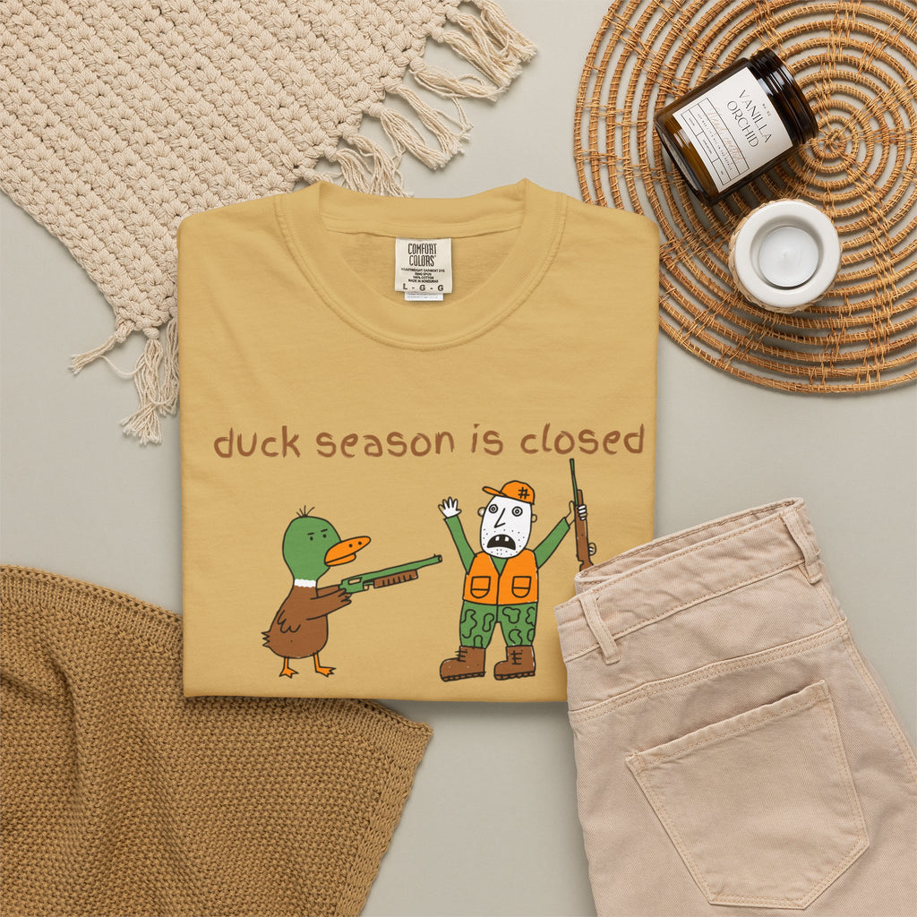 Unisex Garment-Dyed T-shirt duck hunting shirt