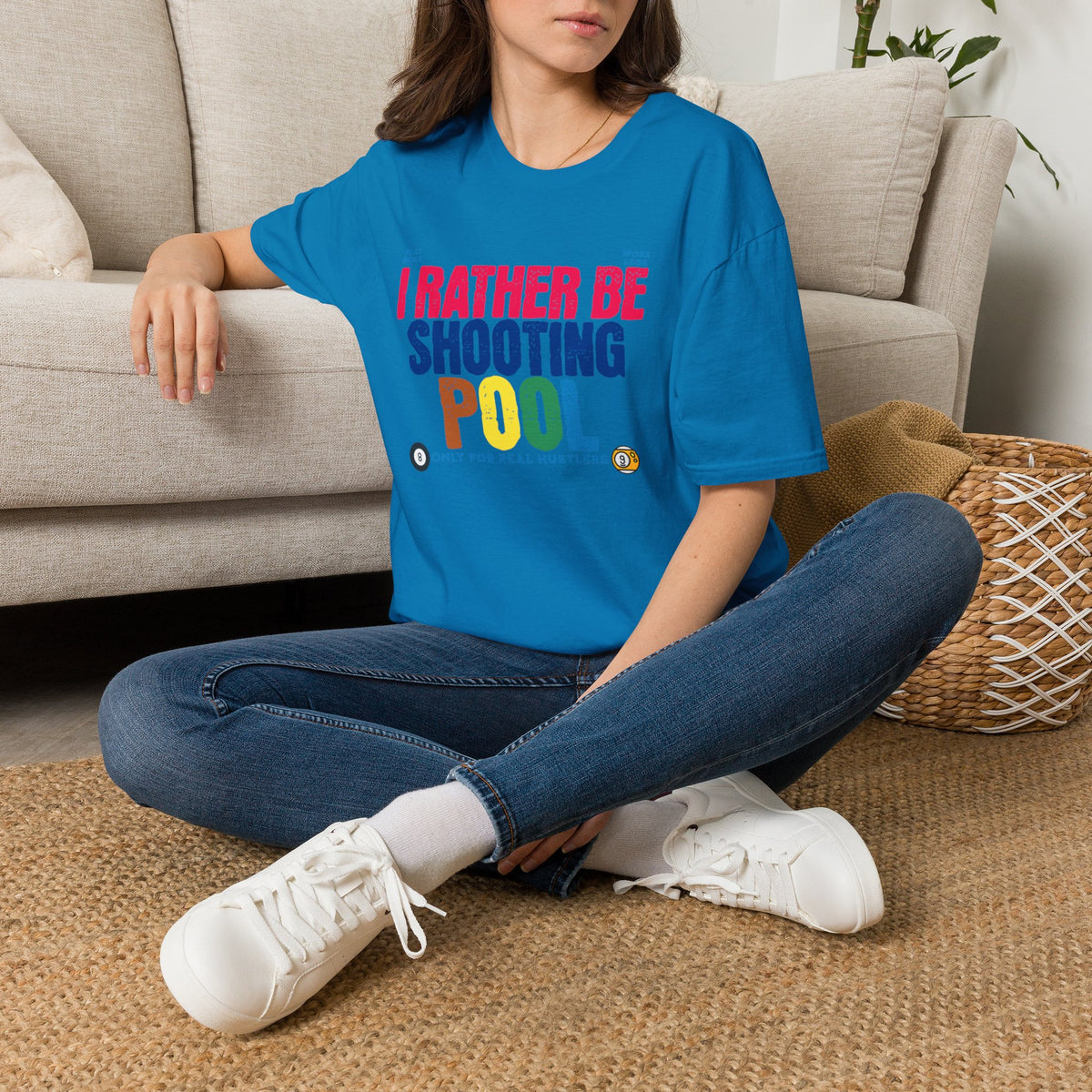 Unisex Softstyle T-Shirt, Pool player