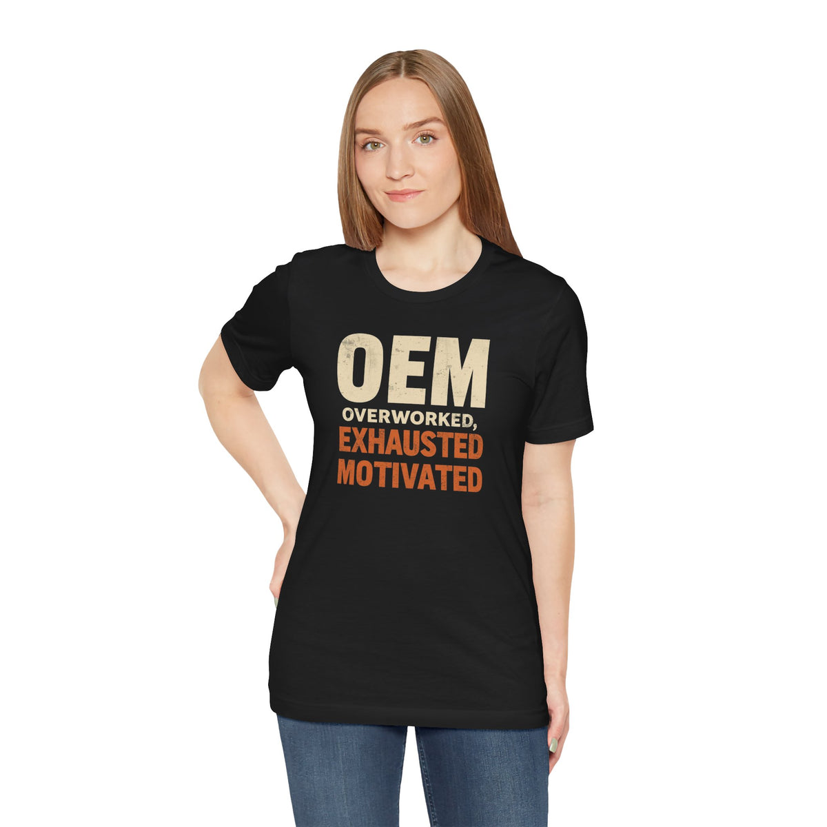 Unisex Jersey Short Sleeve Tee, OEM