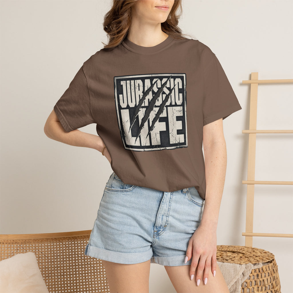 Unisex Garment-Dyed T-shirt, Jurassic life