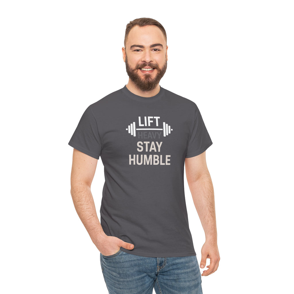 Unisex Heavy Cotton Tee, Gym quote