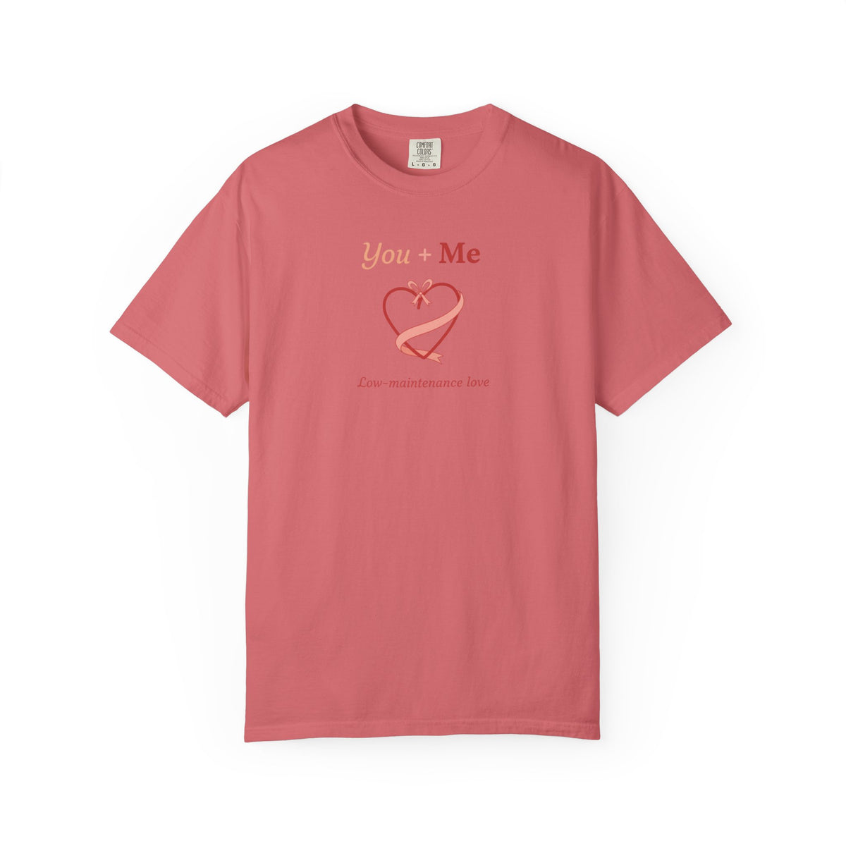 Unisex Garment-Dyed T-shirt, you And Me