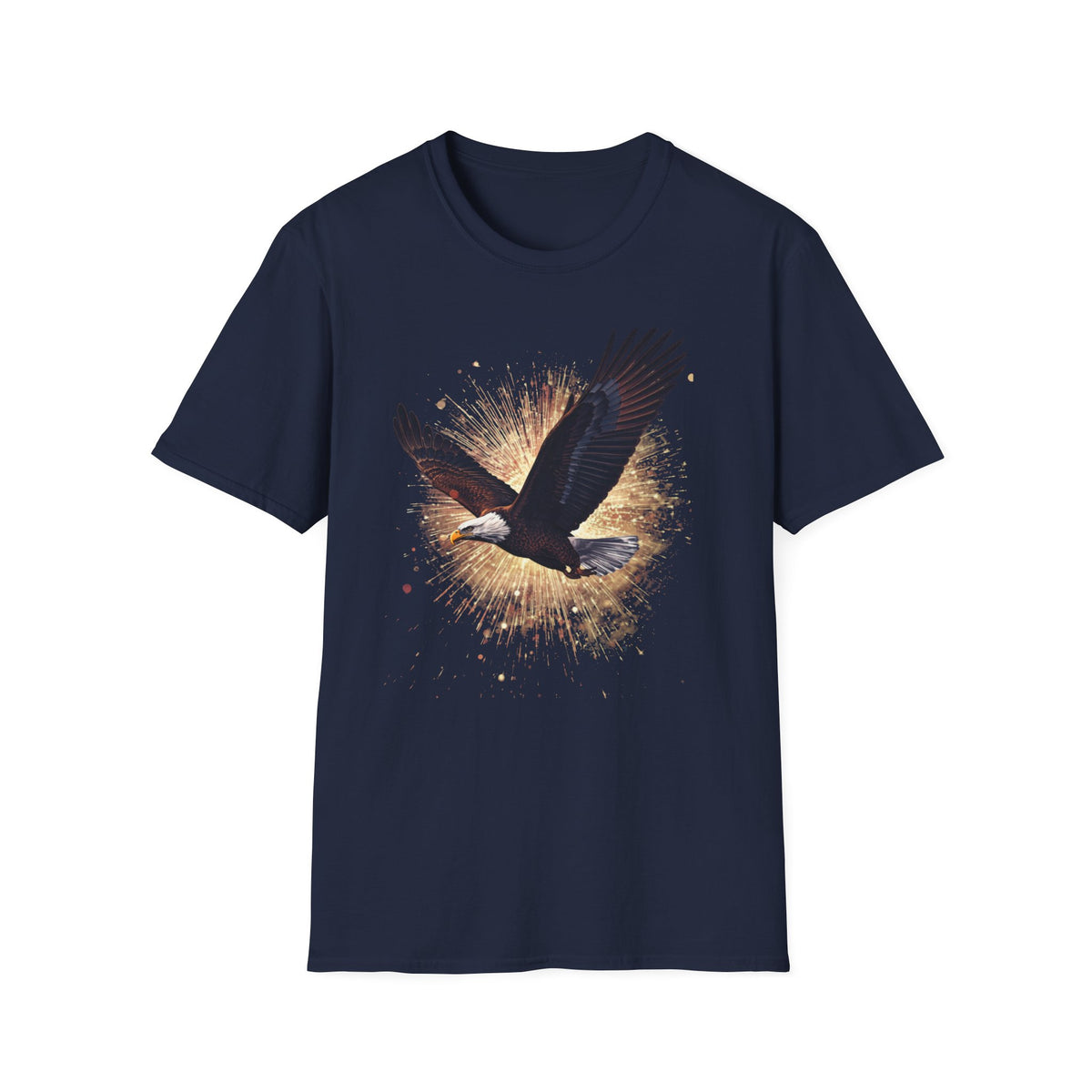 Unisex Softstyle T-Shirt, flying eagle