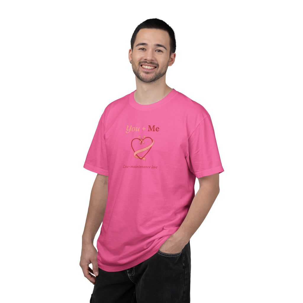 Unisex Garment-Dyed T-shirt, you And Me