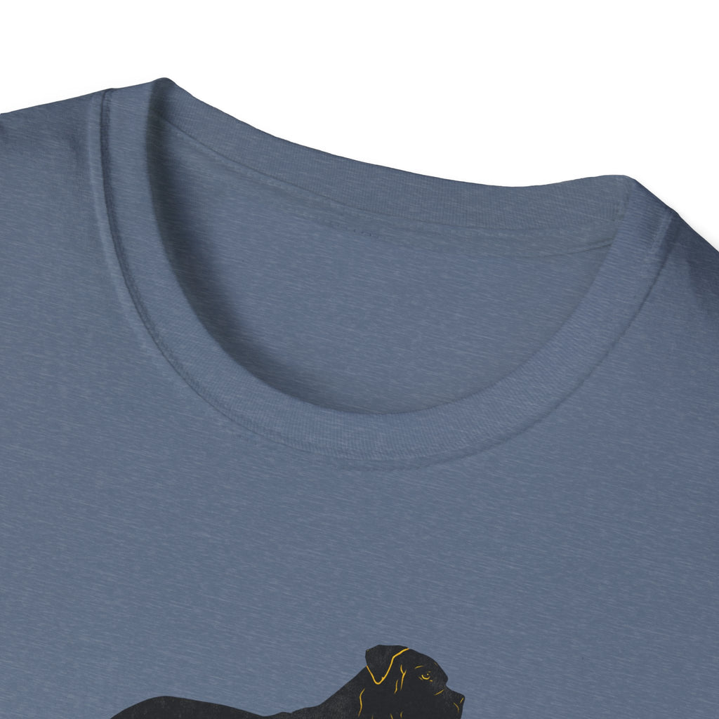 Unisex Softstyle T-Shirt, Portrait  of Dog