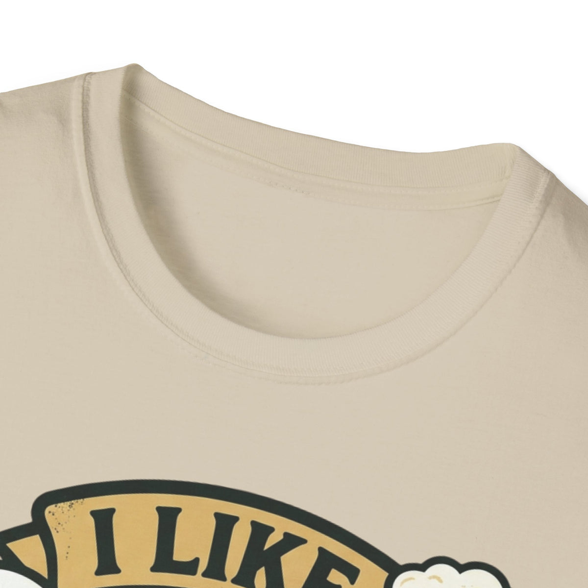 Unisex Softstyle T-Shirt, Funny Big Putts Golf Shirt, Beer and Golf Humor Tee, Novelty Golfer Gift