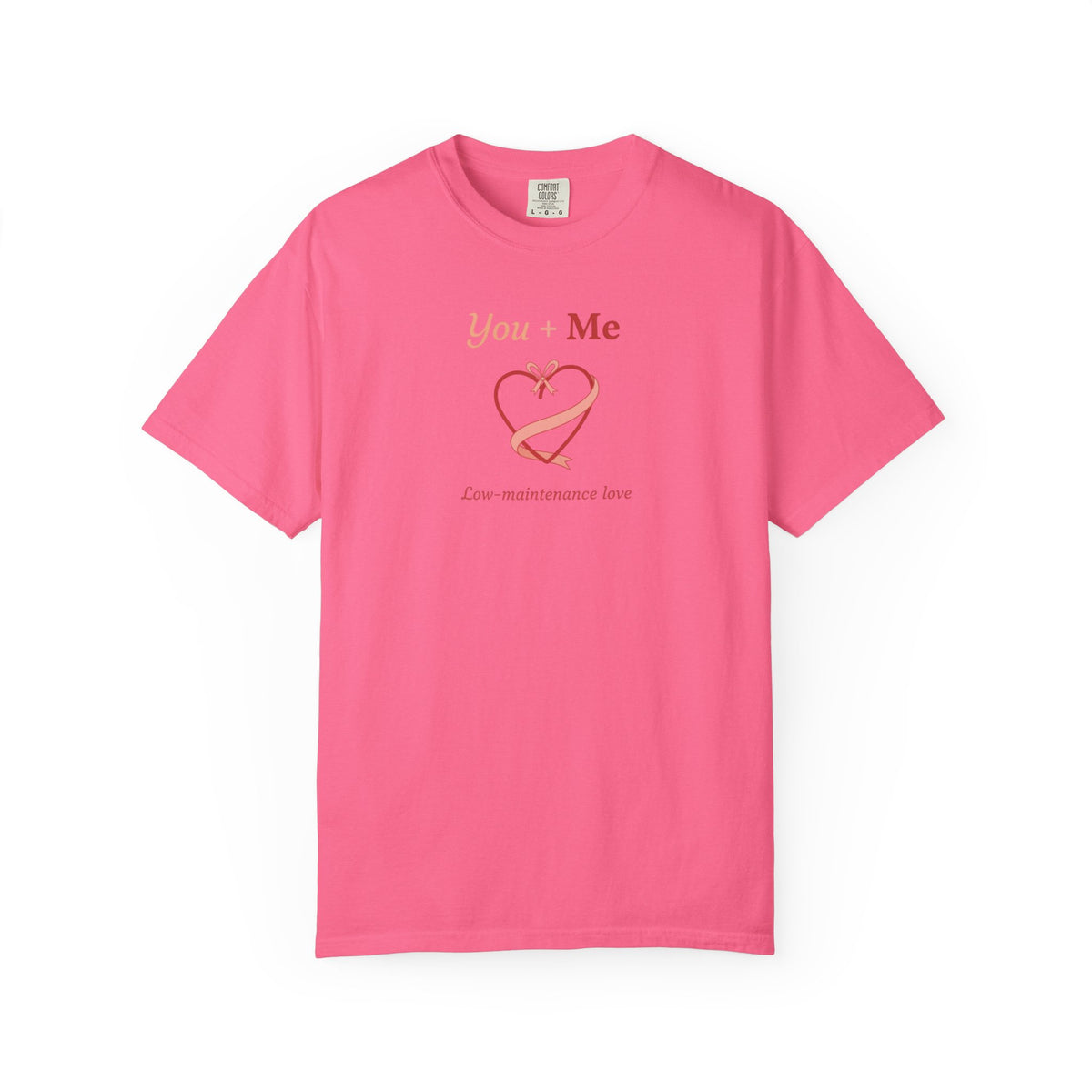 Unisex Garment-Dyed T-shirt, you And Me