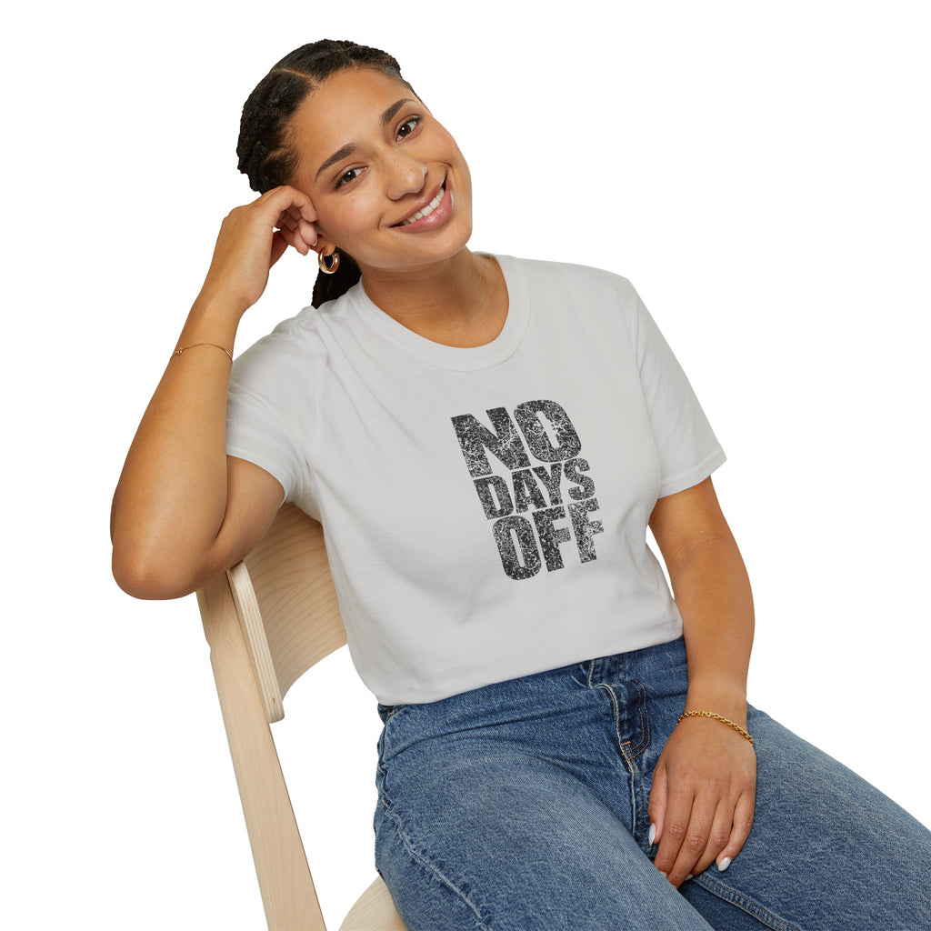 Unisex Softstyle T-Shirt, no days off