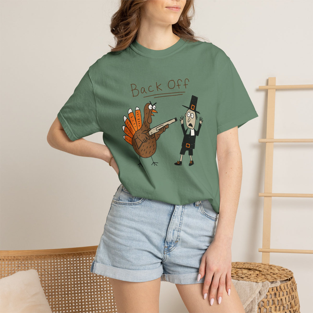 Unisex Garment-Dyed T-shirt, thanks giving shirt