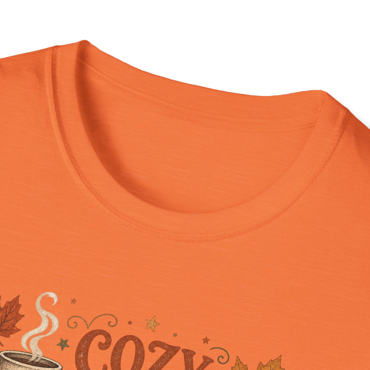 Unisex Softstyle T-Shirt, Cozy Reads and Football Season Shirt, Fall Book Lover Tee, Autumn Game Day Gift
