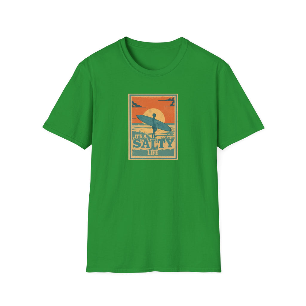 Unisex Softstyle T-Shirt, salty life shirt