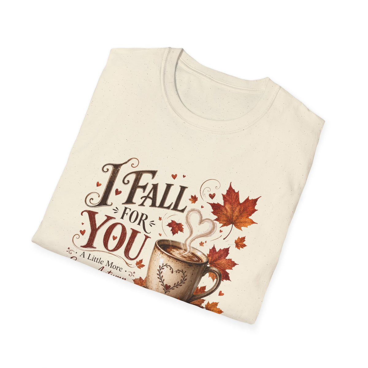 Unisex Softstyle T-Shirt,Cozy fall café / vintage shirt