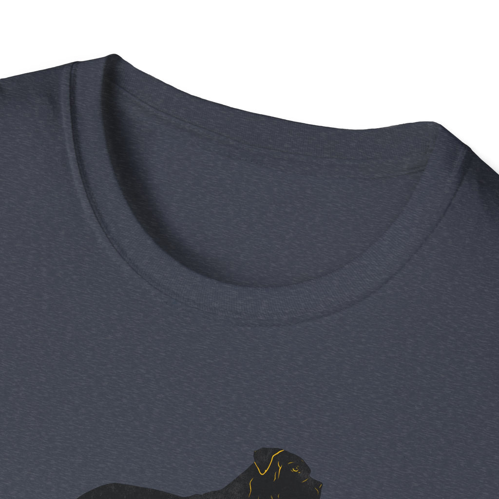 Unisex Softstyle T-Shirt, Portrait  of Dog