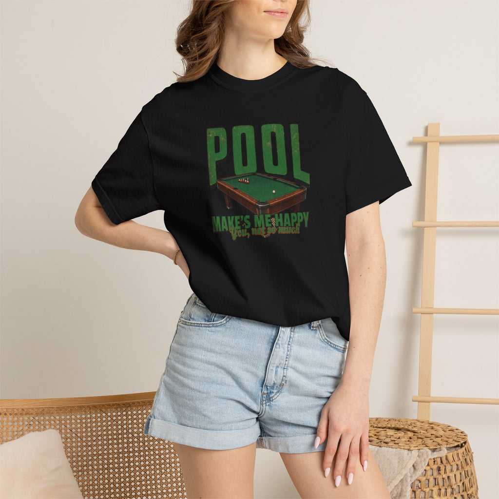 Unisex Garment-Dyed T-shirt, pool players shirt