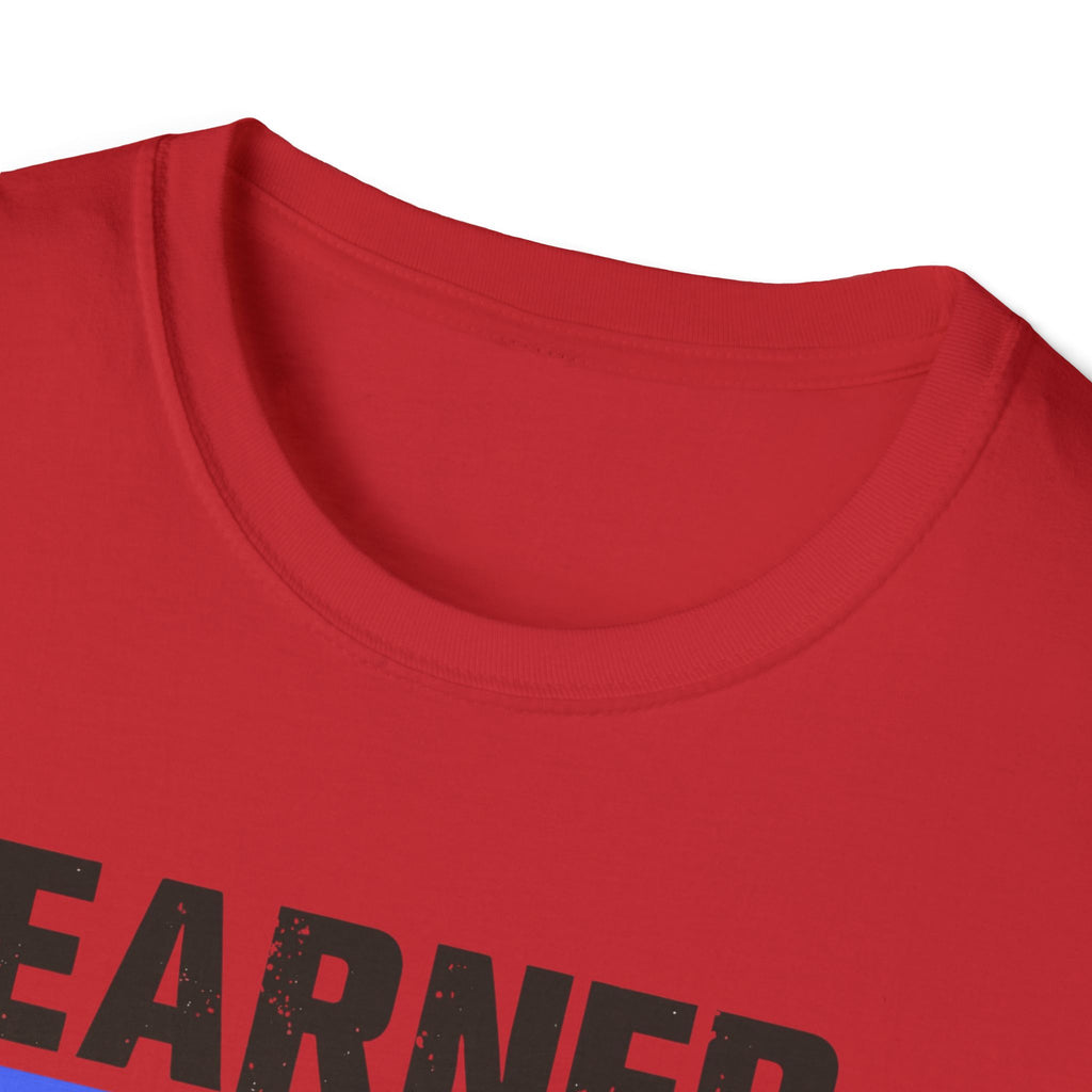 Unisex Softstyle T-Shirt, Quotes, "earned not handed"