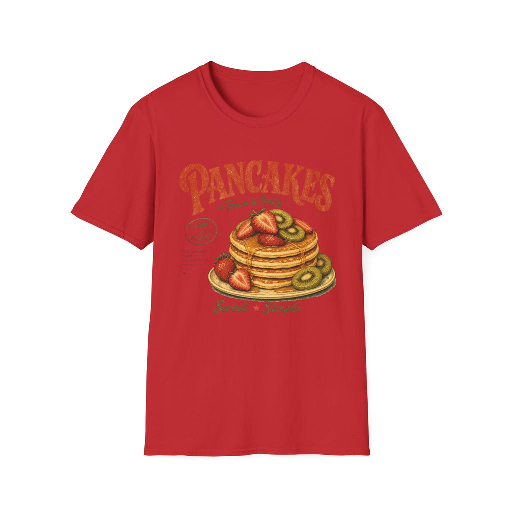 Unisex Softstyle T-Shirt, Breakfast Pancakes Shirt