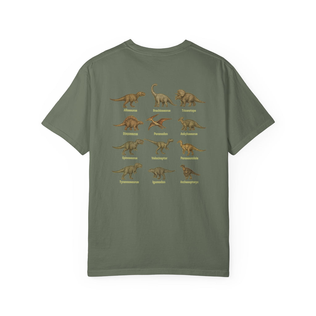 Unisex Garment-Dyed T-shirt, Jurassic life