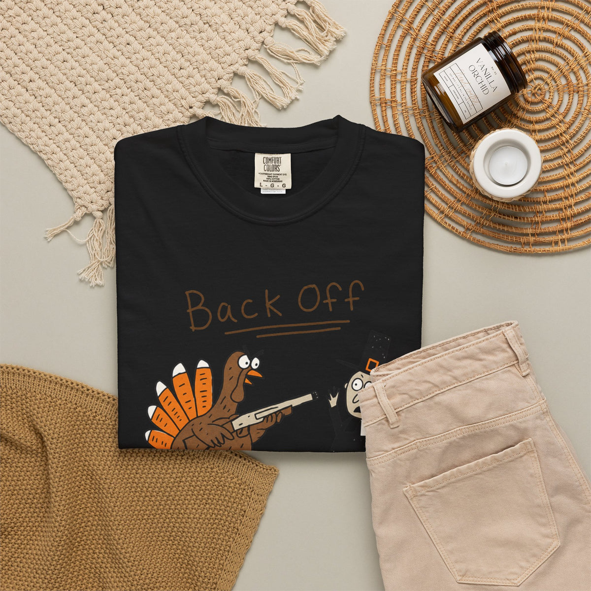 Unisex Garment-Dyed T-shirt, thanks giving shirt