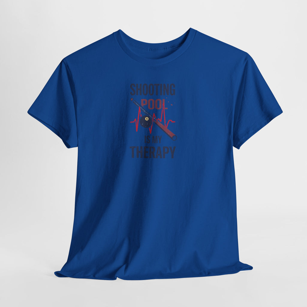 Unisex Heavy Cotton Tee, shooting pool