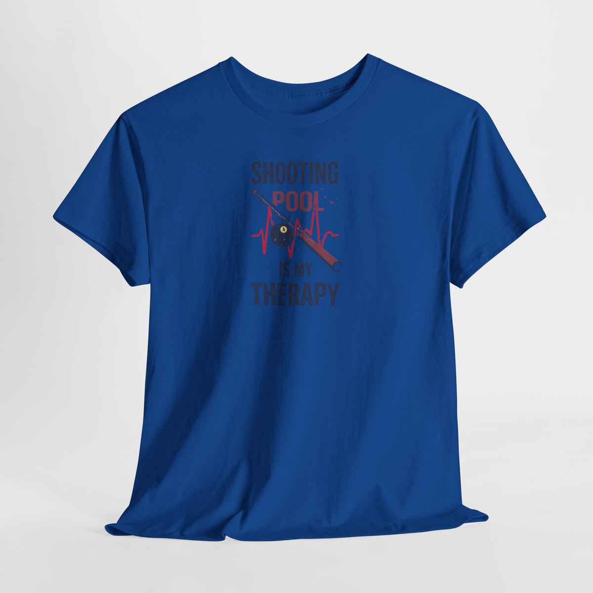 Unisex Heavy Cotton Tee, shooting pool
