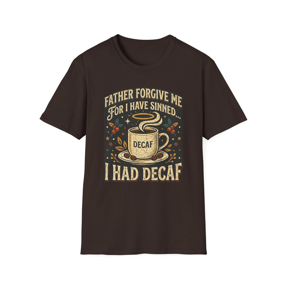 Unisex Softstyle T-Shirt, father forgive me for i have sinned